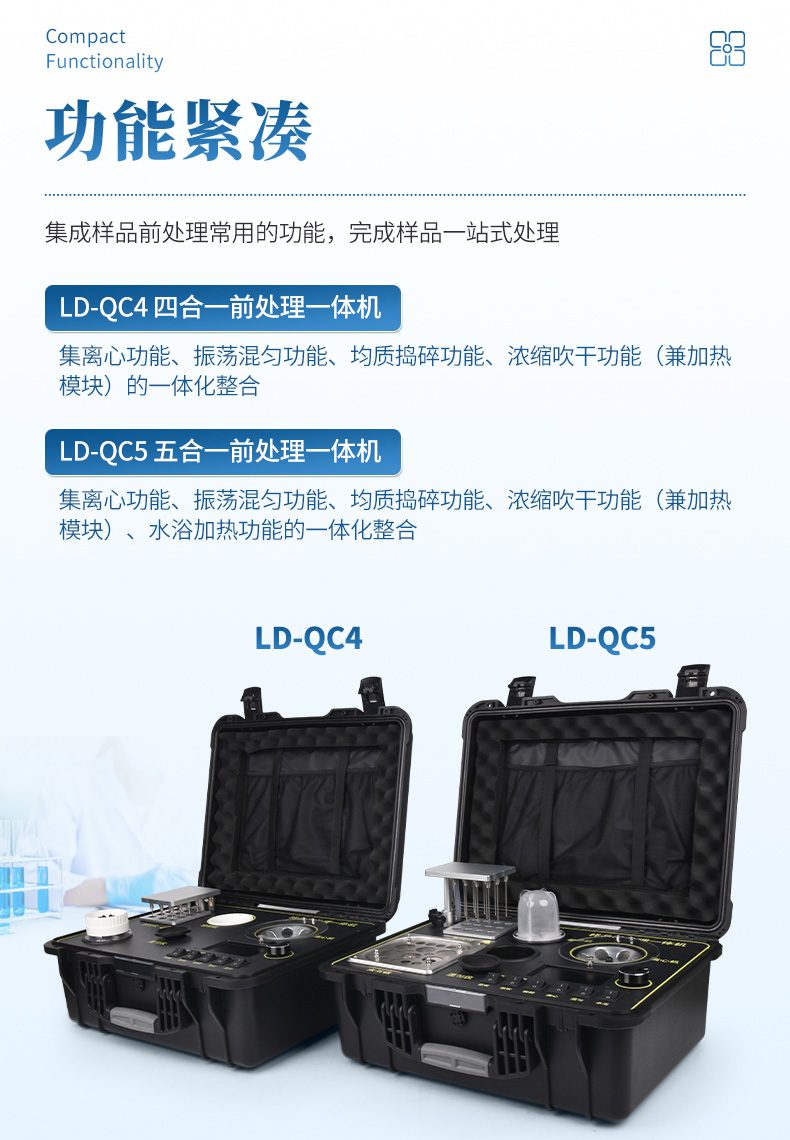 五合一食品前處理一體機